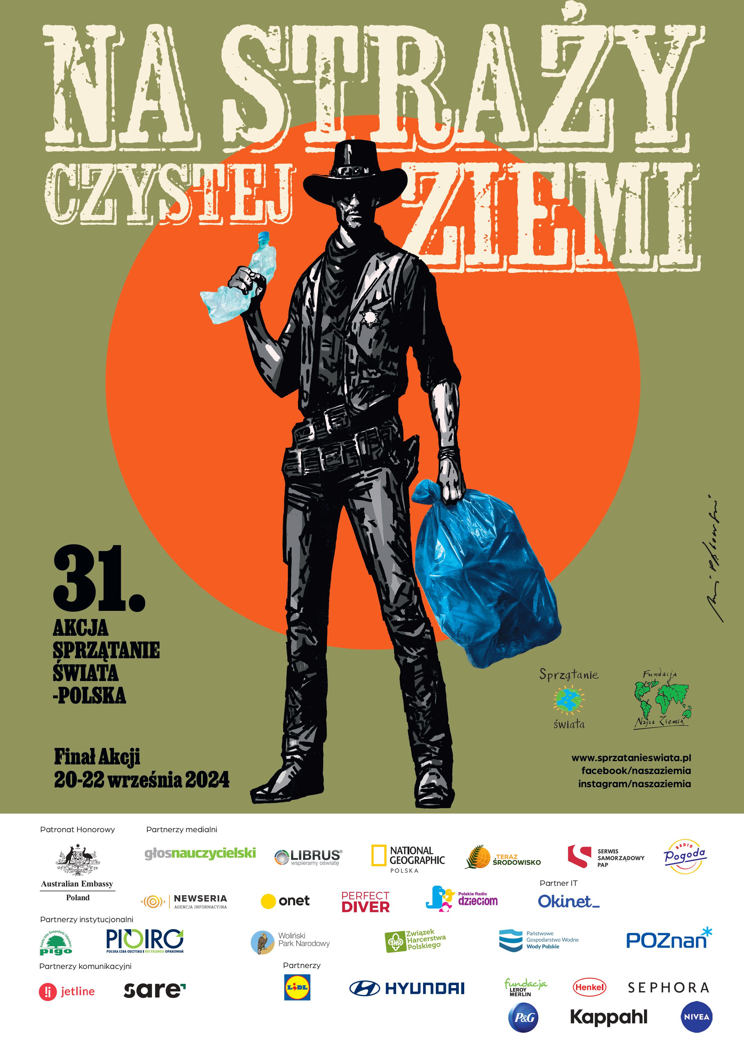 Plakat SprzatanieSwiata A4 loga